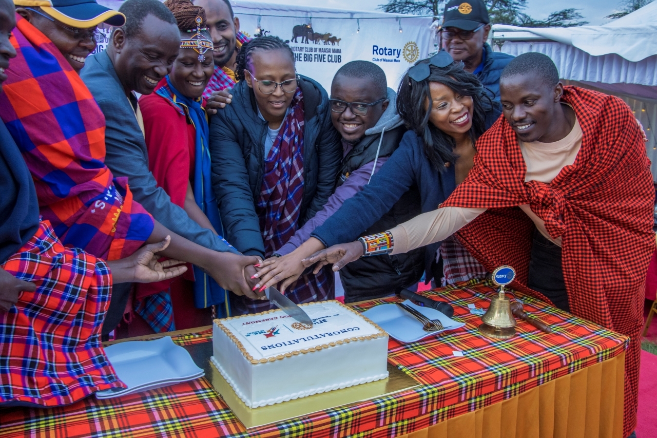 Maasai Mara Rotary Club projects, showcasing healthcare, education, environmental conservation, and community empowerment in Narok County