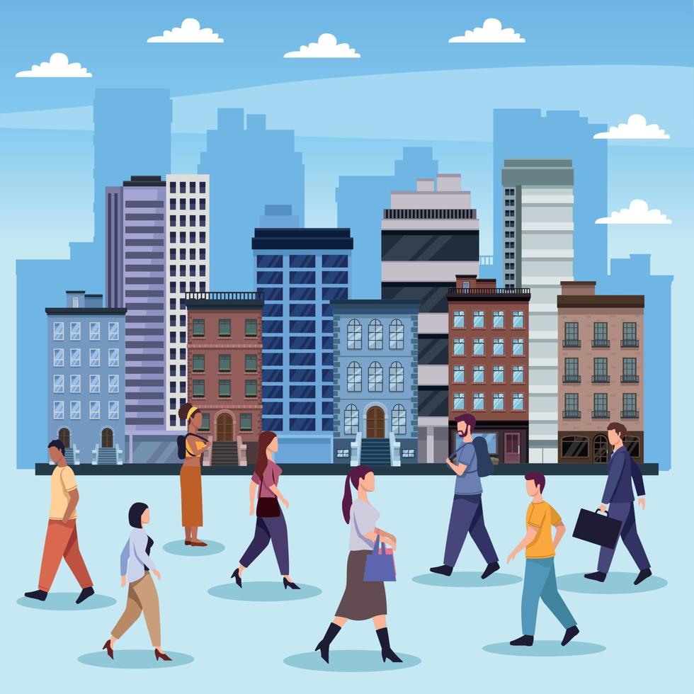 people-walking-on-the-city- PDF Africa brings together all Stakeholders of small towns when managing place branding projects