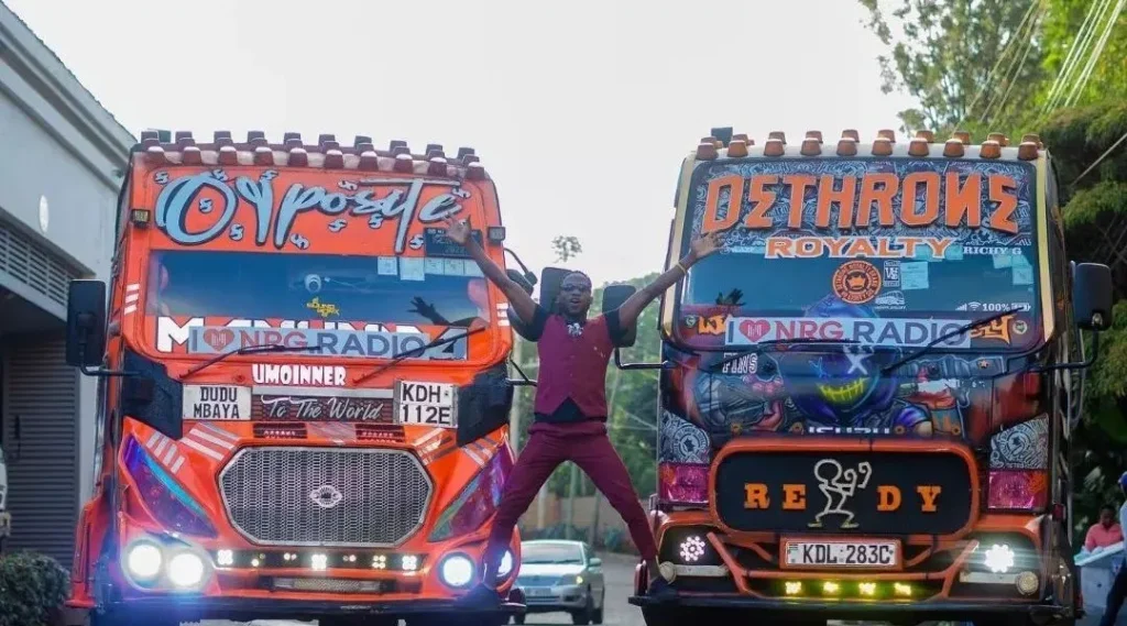 Matatus are the primary mode of transport for over 70% of Kenyans