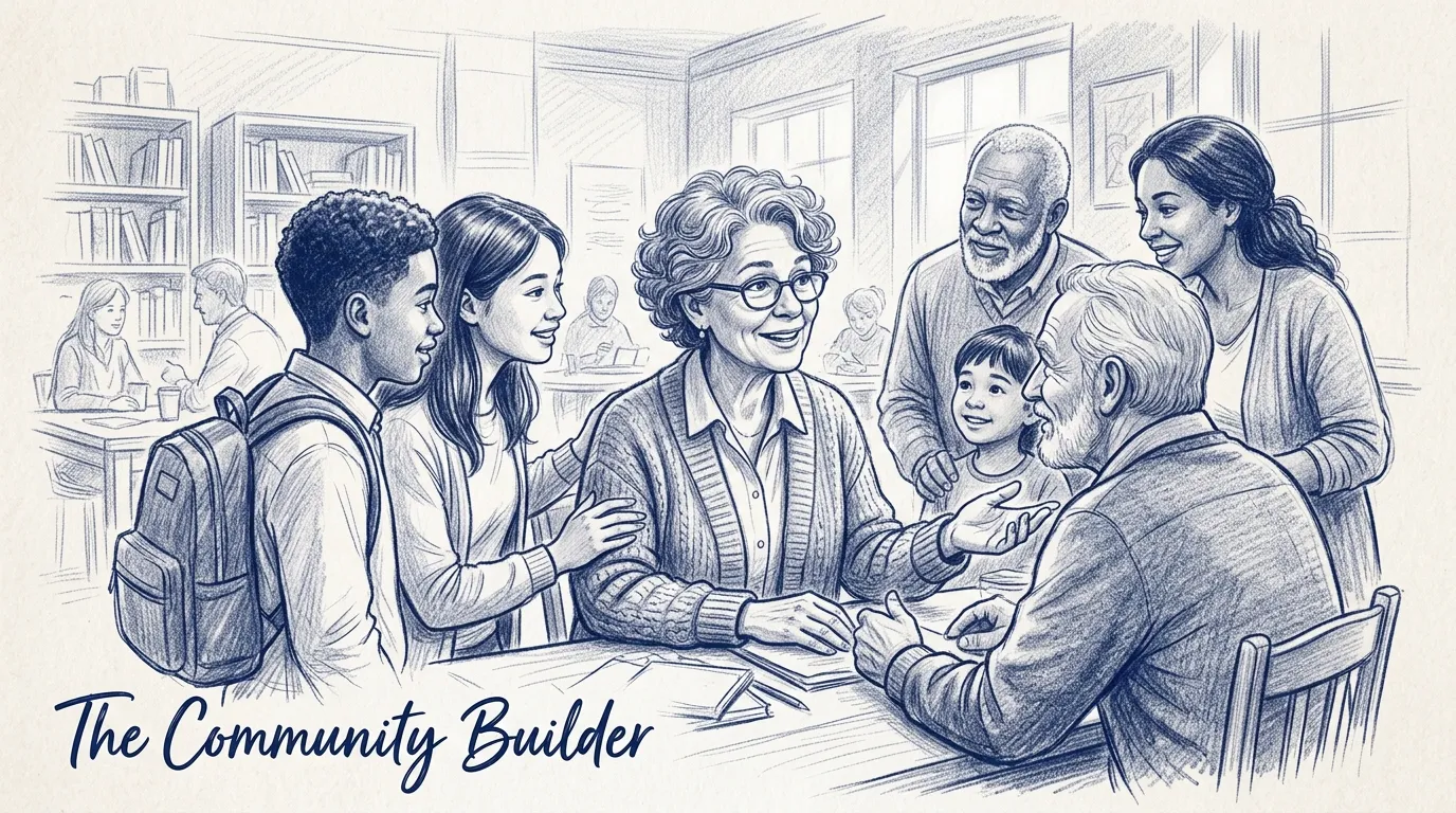 The Community Builder archetype is built to resolve market isolation by creating belonging, building shared identity, and turning transactions into relationships.