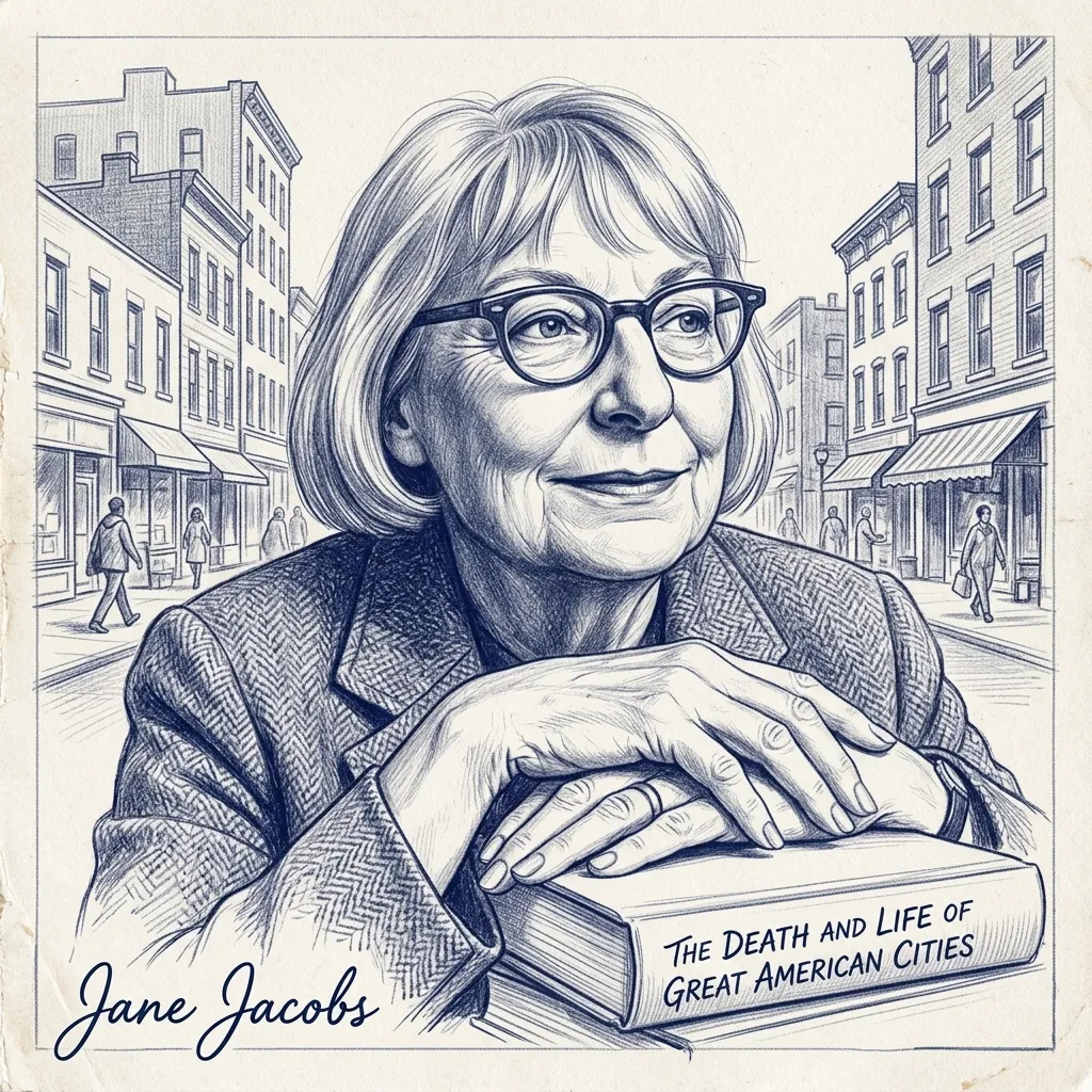 Jane Jacobs (1916-2006), the urbanist, writer, and activist, is a definitive example of The Cartographer archetype in action.