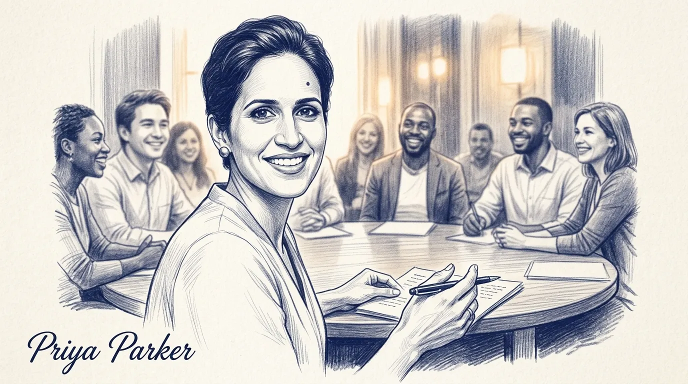 Priya Parker, author of The Art of Gathering and facilitator of transformative gatherings, is a definitive example of The Community Builder archetype in action.