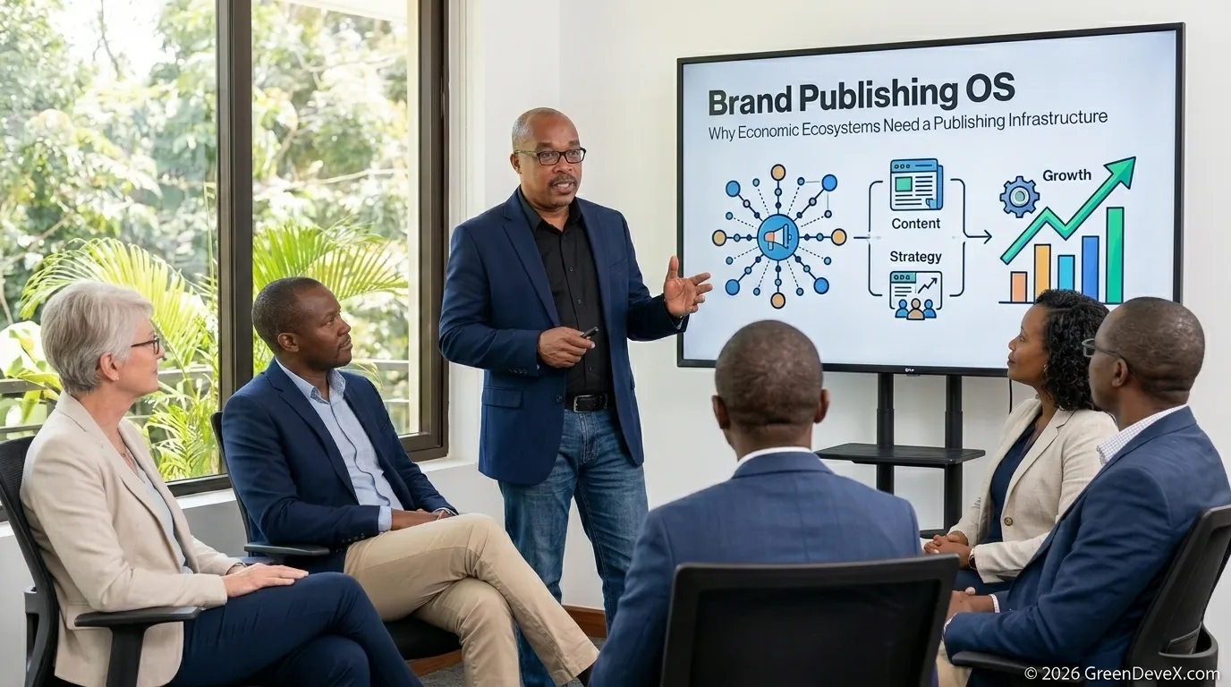 Brand Publishing OS: The Operating System for Economic Ecosystems