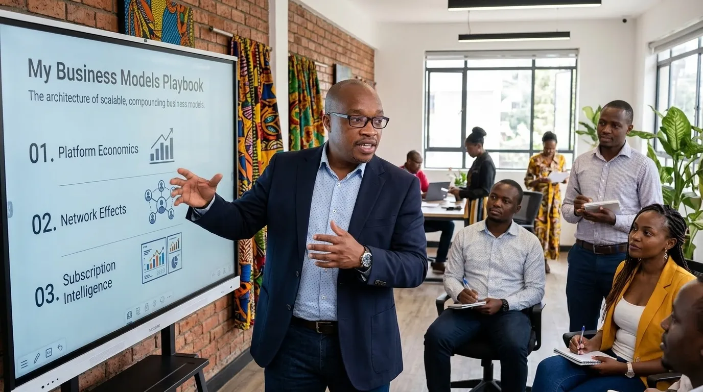 GreenDeveX helps you redesign your business models around continuous publishing — insight reports, field guides, market intelligence briefings that compound value over time.
