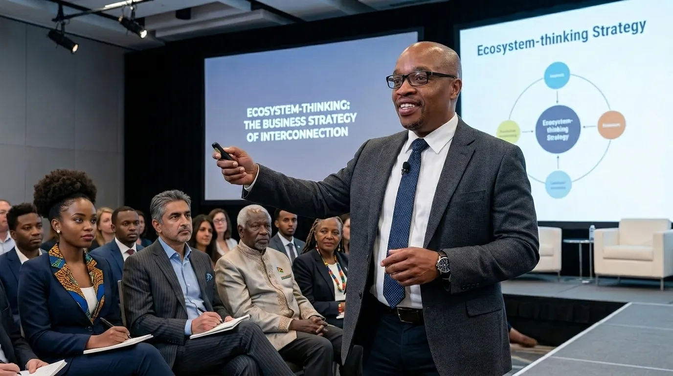 how the ecosystem strategy reduces market friction by moving from attention to market understanding with GreenDeveX’s 18 author archetypes. Systems Thinking