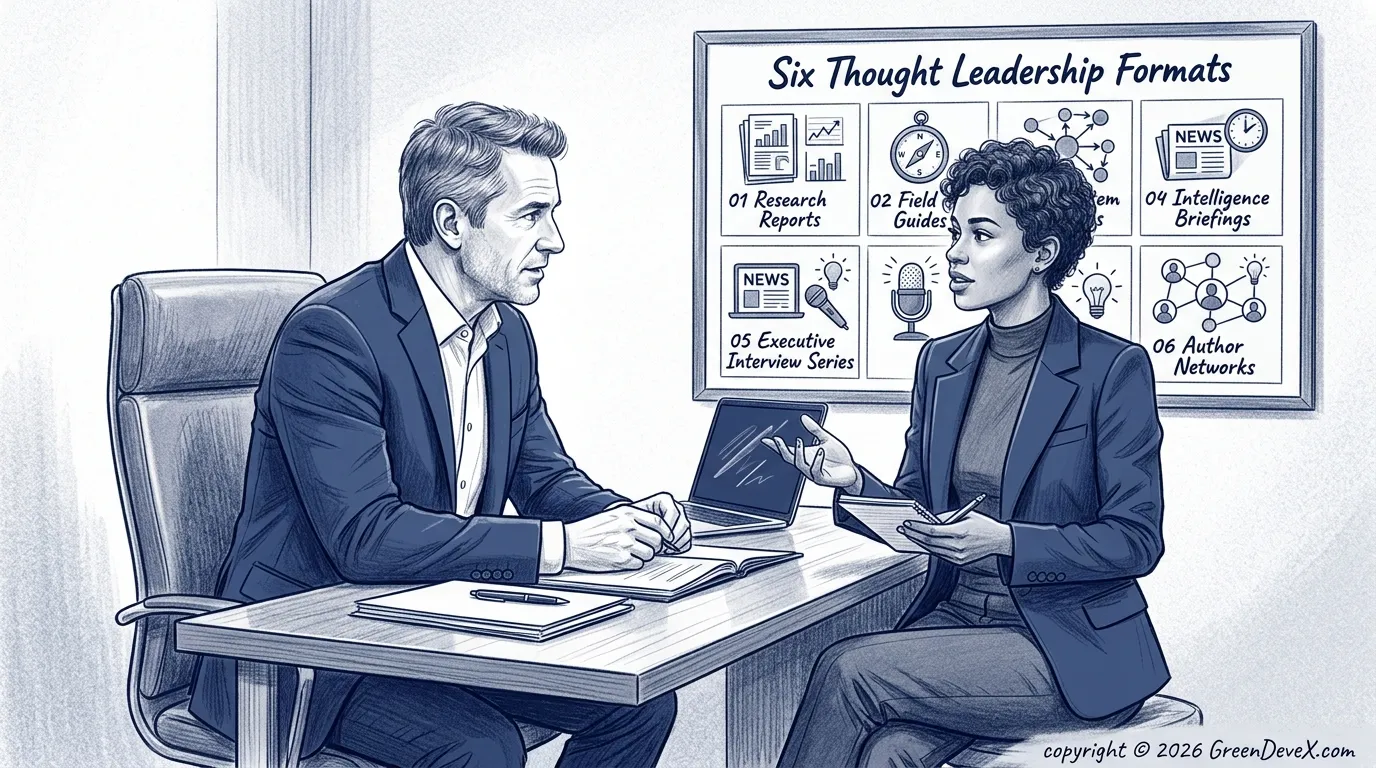 How GreenDevex Thought Leadership Infrastructure Summit Connects Brands & Authors