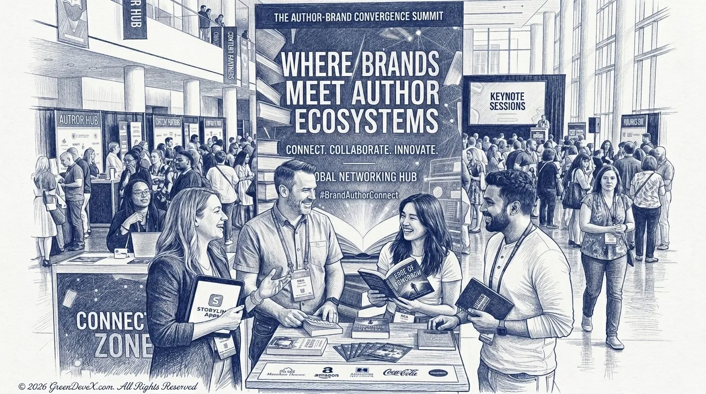 GreenDevex connects brands and authors through narrative infrastructure