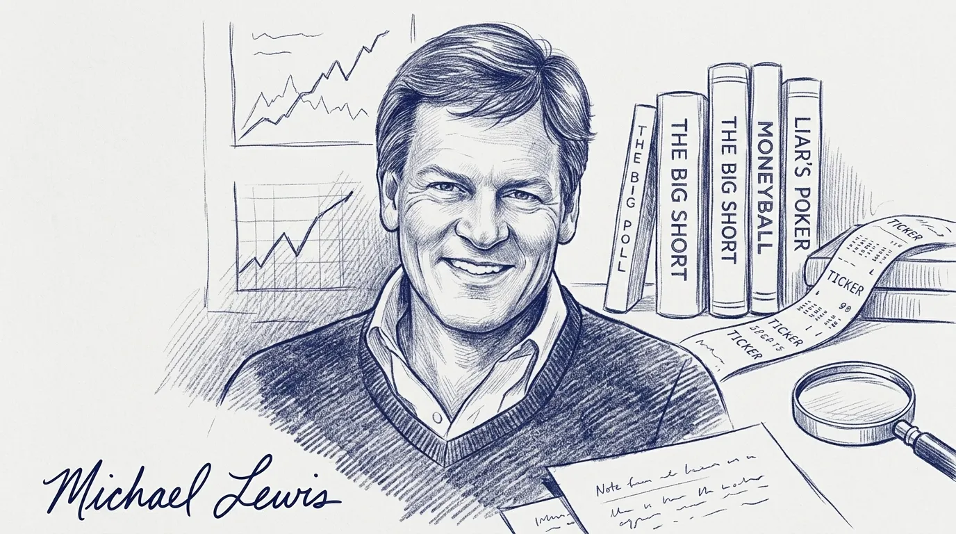 Michael Lewis, author of Liar's Poker, The Big Short, Moneyball, and The Undoing Project, is a definitive example of The Economist archetype in action.