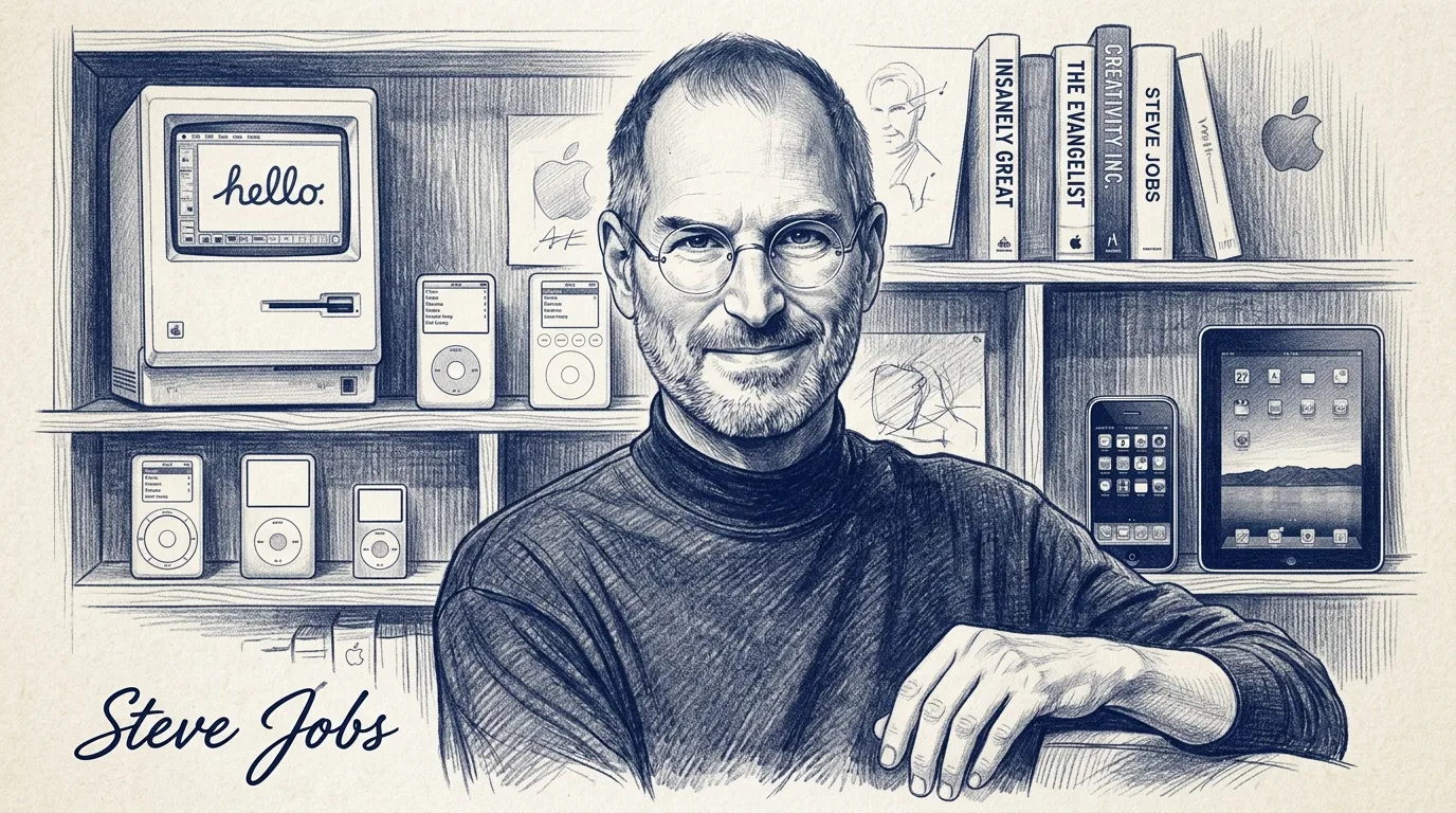 Steve Jobs, the co-founder of Apple, is a definitive example of The Evangelist archetype in action.