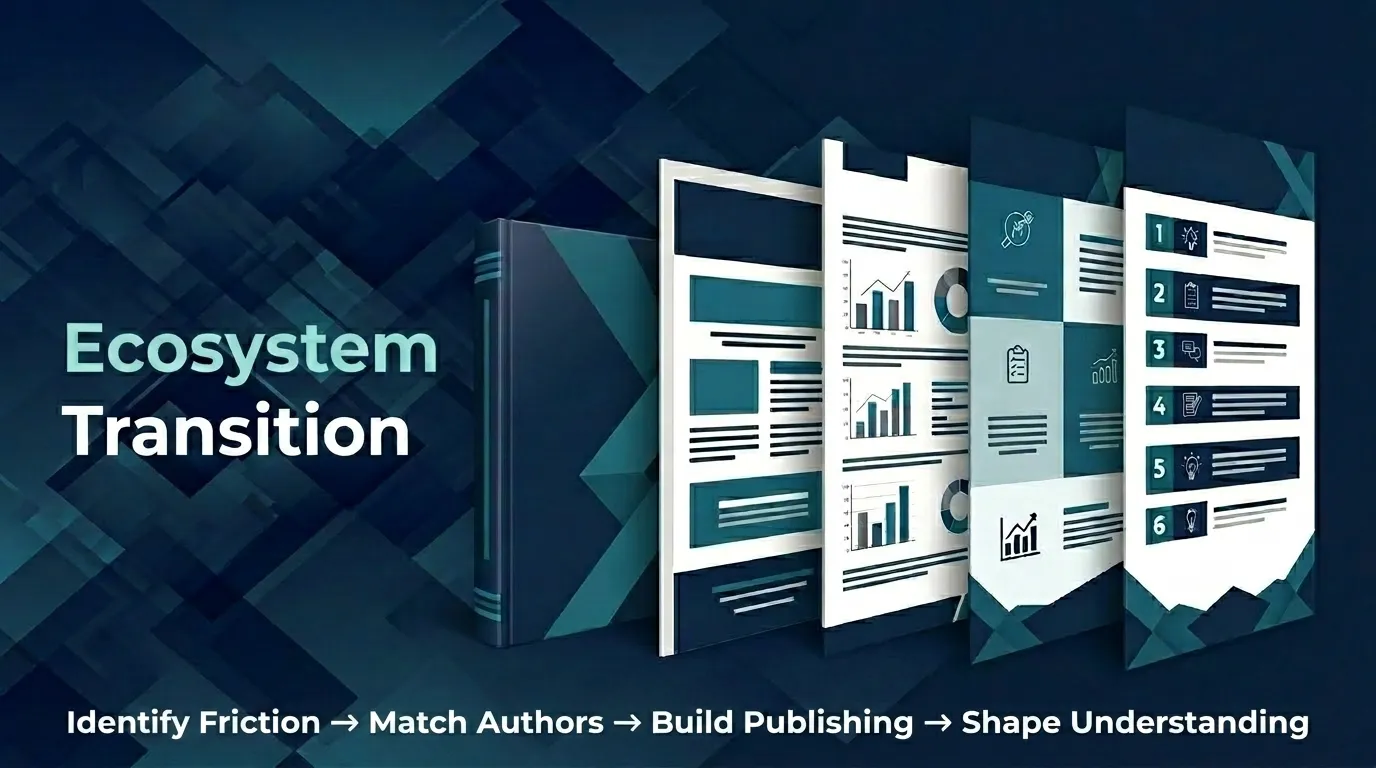 The Ecosystem Transition is the infrastructure that makes the second path possible.
